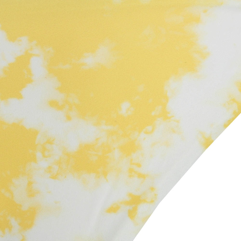 Γυναικείο σετ μπικίνι  Tie dye σε κίτρινες αποχρώσεις Famous - tasinolakia.com