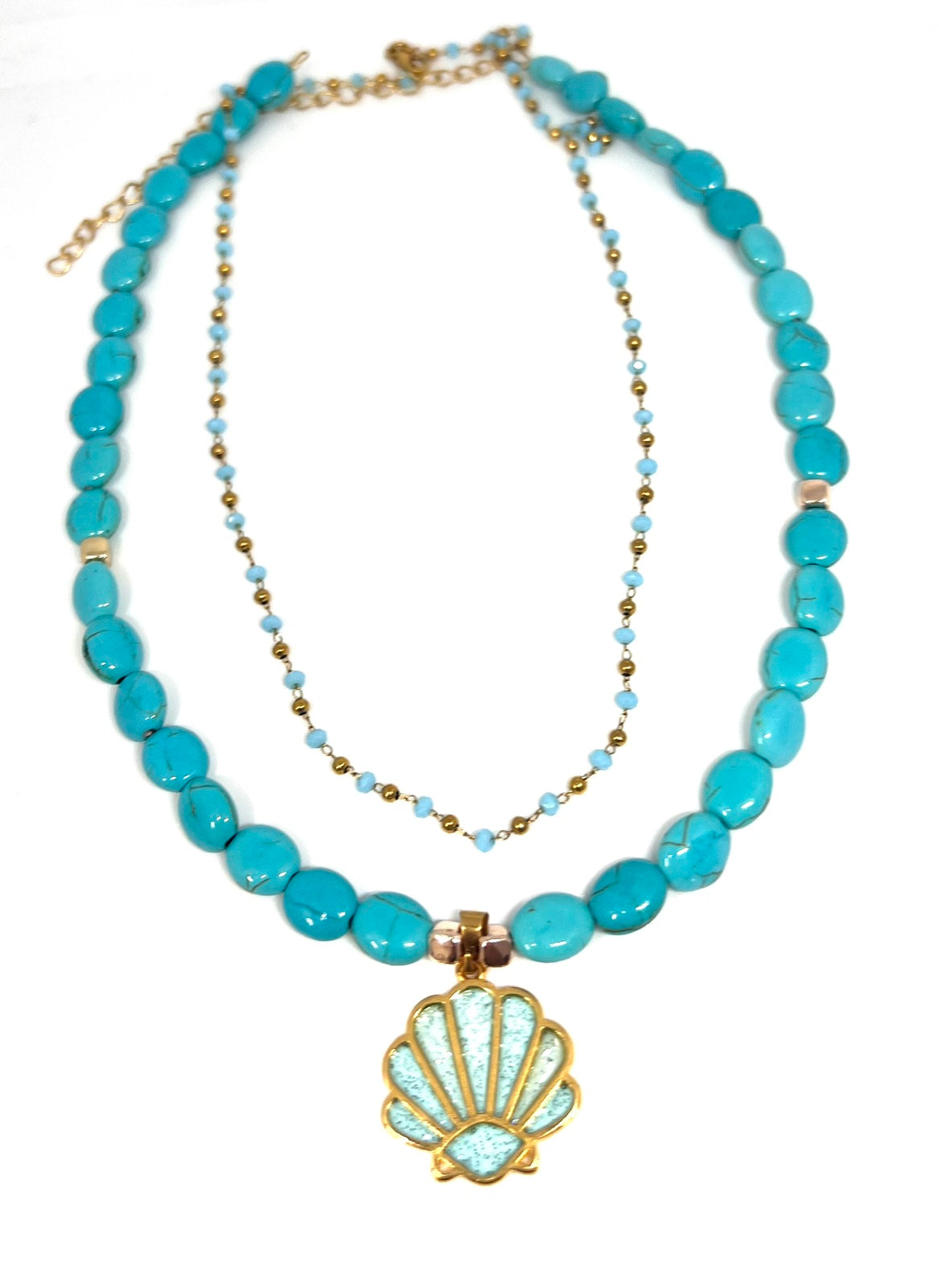 Κολιέ SeaShell Rosary - tasinolakia.com