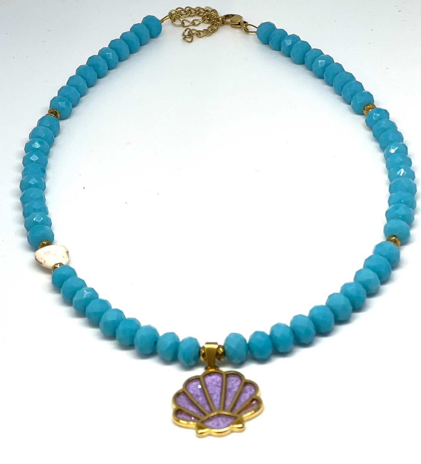 Κολιέ Seashell Pearl Βeige - tasinolakia.com