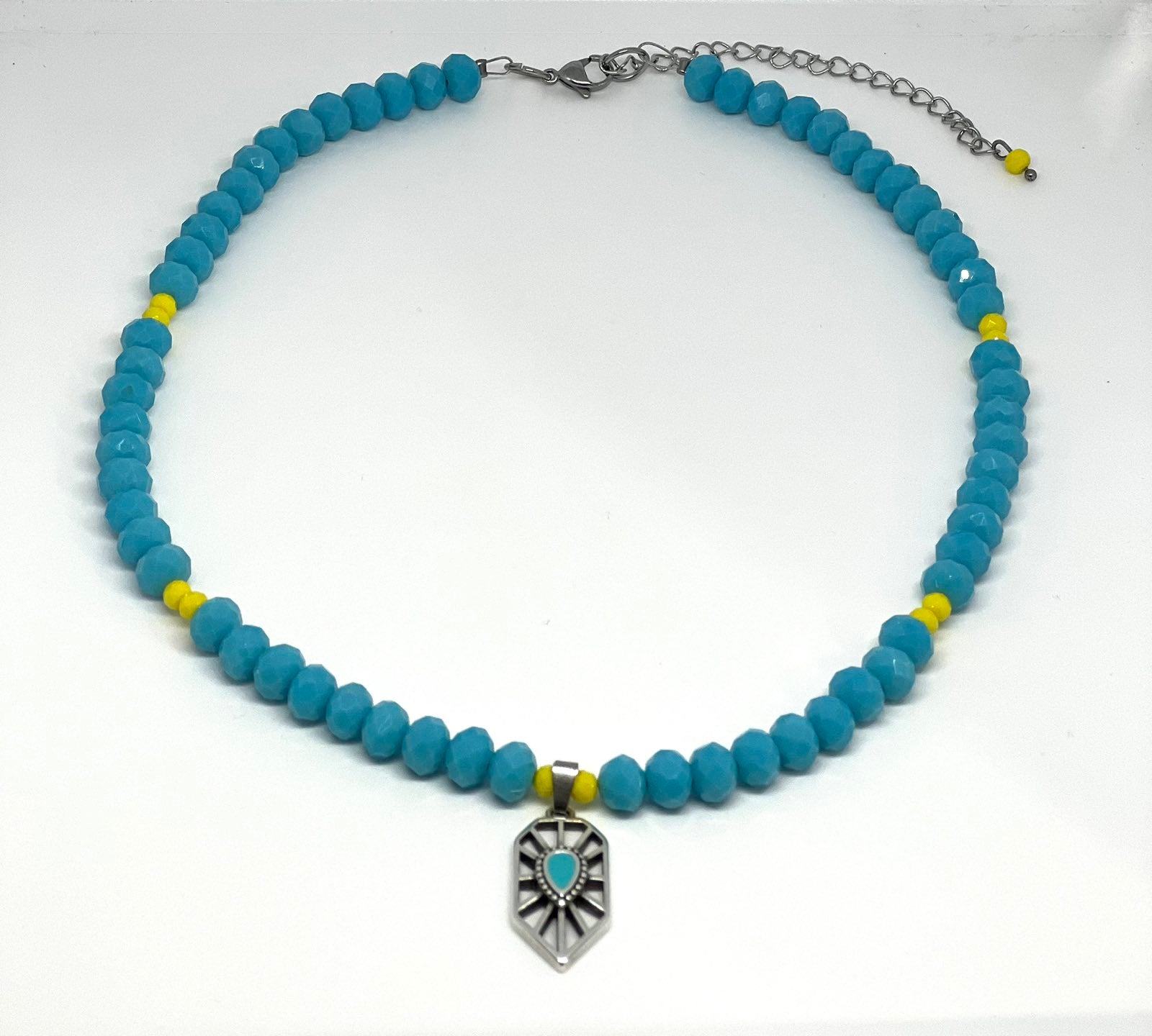 Κολιέ Yellow Time - tasinolakia.com