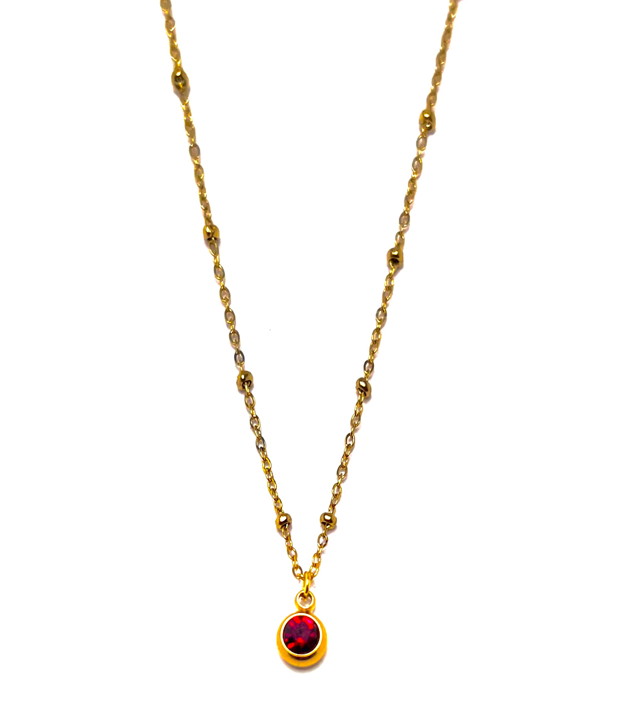 Κολιέ “Red B” - tasinolakia.com
