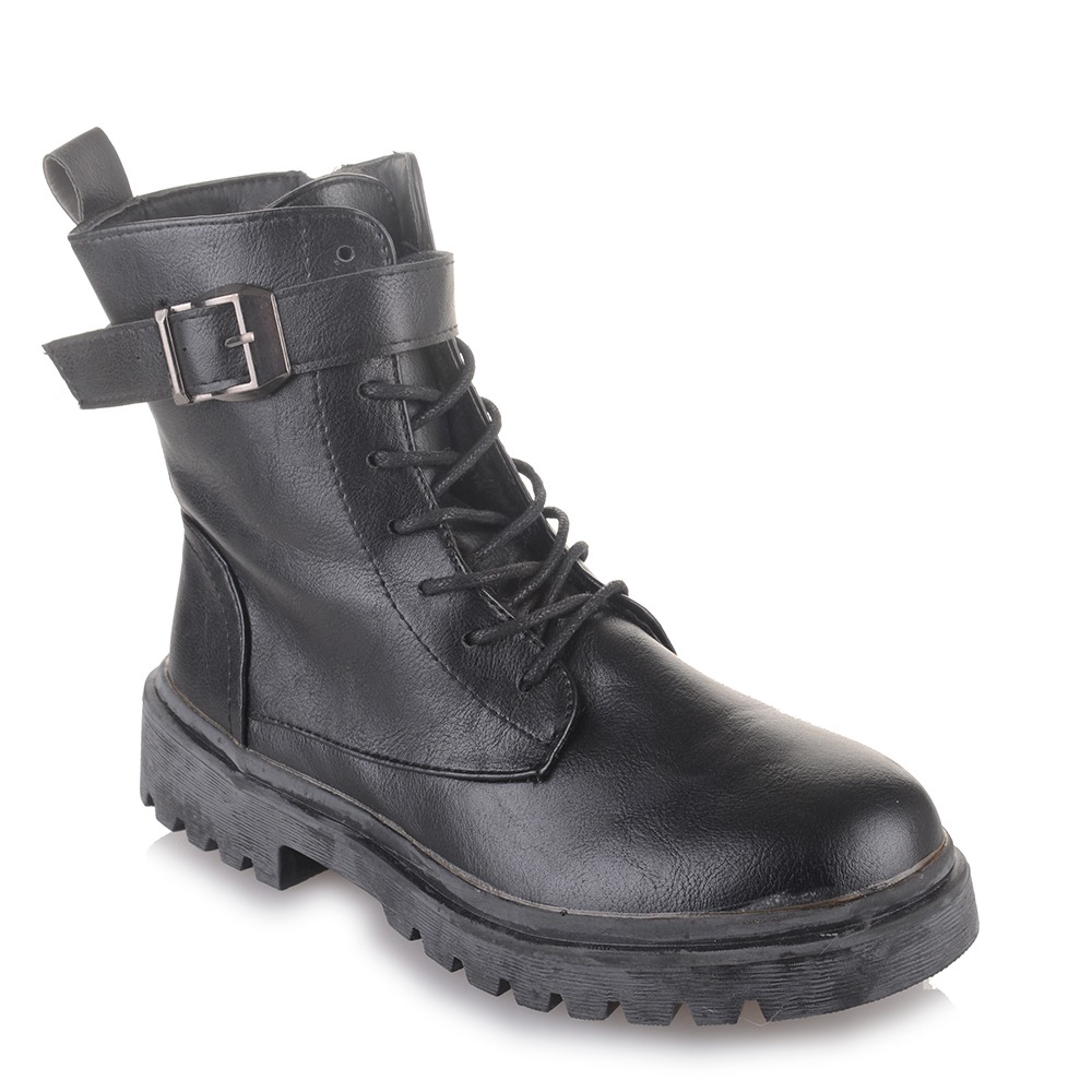 BOOTS 012 BLACK 4CM